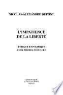 L'impatience de la liberté
