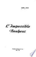L'impossible bonheur