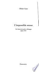 L'impossible retour