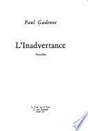 L'inadvertance