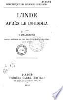 L'Inde après le Bouddha