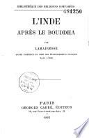 L'Inde après le Bouddha