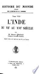 L'Inde du VIIe au XVIe siècle