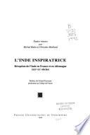 L'Inde inspiratrice