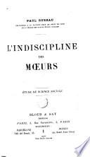 L'indiscipline des mofurs