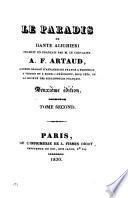 L'Inferno (Il Purgatorio, Il Paradiso) tr. dal sig. A.F. Artaud. 2a ed