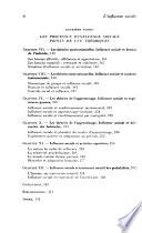 L'influence sociale