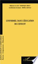 L'informel dans l'éducation de l'enfant