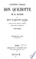 L'ingénieux hidalgo don Quichotte de la Manche