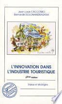 L'innovation dans l'industrie touristique