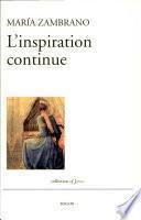 L'inspiration continue