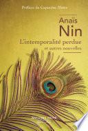 L'intemporalité perdue et autres nouvelles