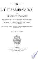 L'Intermédiaire des chercheurs et curieux