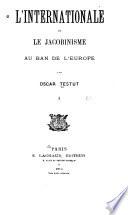 L'Internationale et le jacobinisme au ban de l'Europe