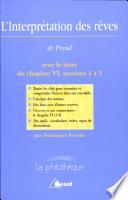 L'interprétation des rêves, Sigmund Freud