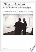 L'interprétation