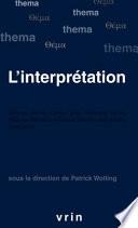 L'interprétation