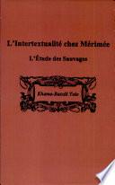 L'intertextualité chez Merimée
