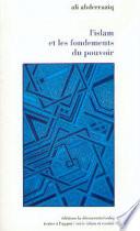 L'islam et les fondements du pouvoir