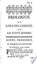 L'isle de la raison, ou Les petits hommes