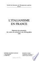 L'italianisme en France