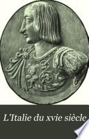 L'Italie du xvie siècle