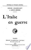L'Italie en guerre
