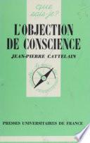 L'Objection de conscience