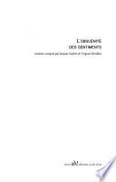 L'obscénité des sentiments