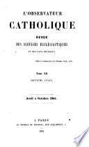 L'Observateur catholique
