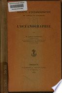 L'océanographie