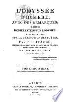 L'Odyssée d'Homère, 3