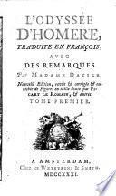 L'Odyssée d'Homère