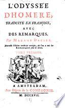 L'Odyssée d'Homere