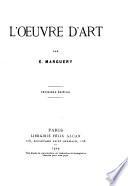 L'oeuvre d'art