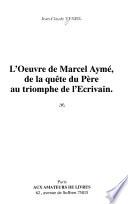 L'oeuvre de Marcel Aymé