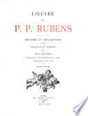 L'oeuvre de P. P. Rubens
