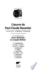 L'Oeuvre de Paul-Claude Racamier