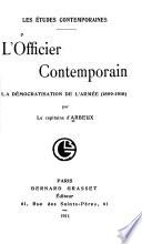 L'officier contemporain
