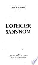 L'officier sans nom