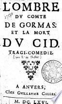 L'ombre du comte de Gormas et la mort du Cid