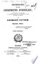 L'*on retablit les caracteres de pluisieurs animaux dont les revolutions du globe ont detruit les especes