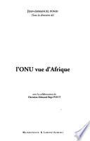 L'ONU vue d'Afrique