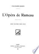 L'opéra de Rameau