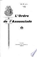 L'Ordre de l'Annonciade