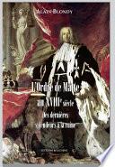 L'Ordre de Malte au XVIIIe siècle