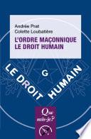 L'Ordre maçonnique le Droit Humain