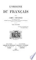 L'origine du français