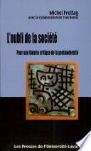 L'oubli de la société