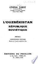 L'Ouzbékistan république soviétique